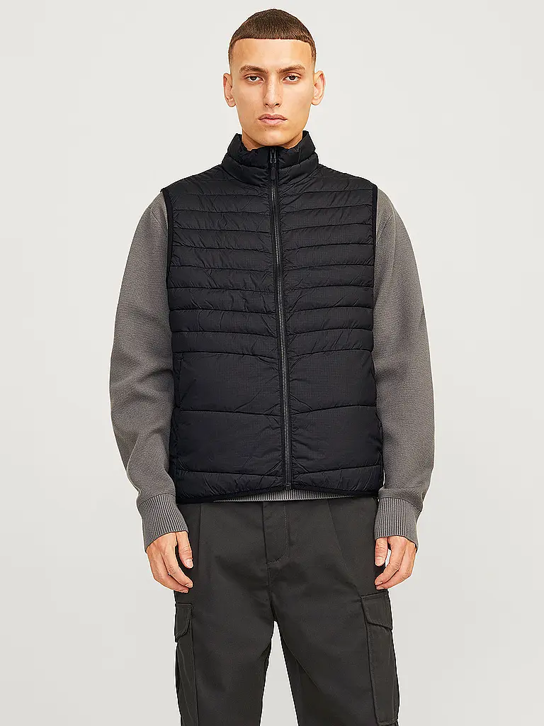 JACK & JONES | Gilet trapuntato JJESTATE | Nero