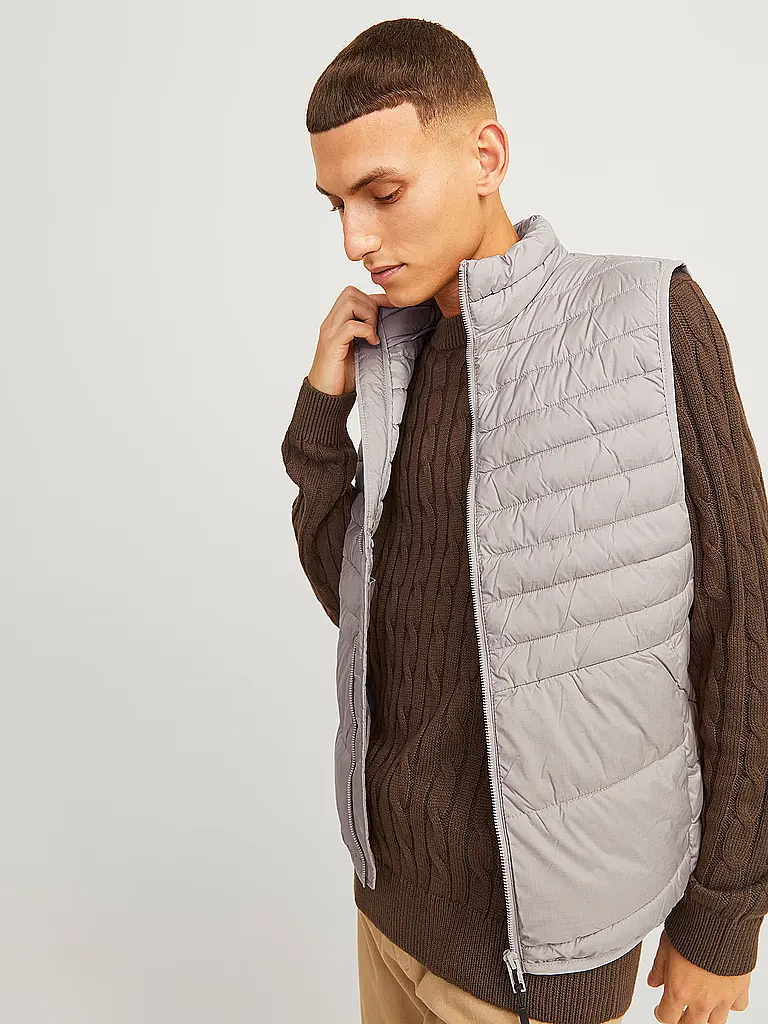 JACK & JONES | Gilet trapuntato JJESTATE | Crema