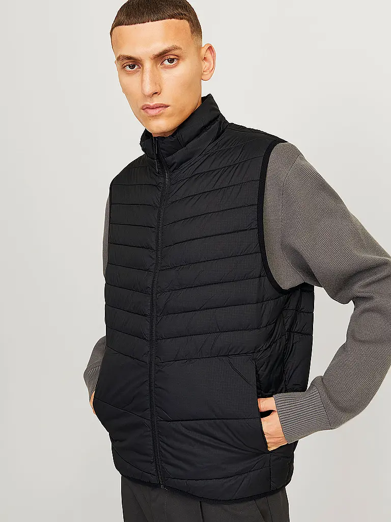 JACK & JONES | Gilet trapuntato JJESTATE | Nero