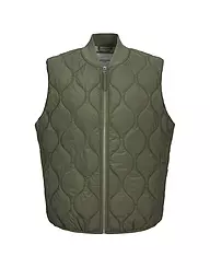 JACK & JONES | Gilet trapuntato JJKODA | Oliva