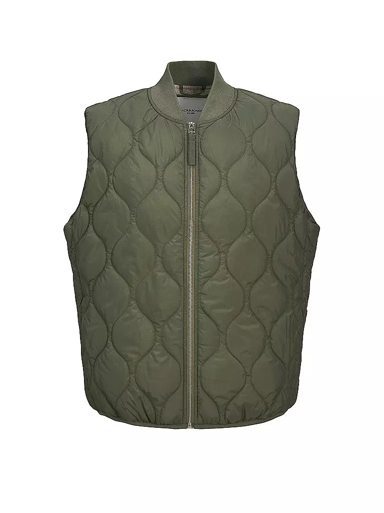 JACK & JONES | Gilet trapuntato JJKODA | Oliva