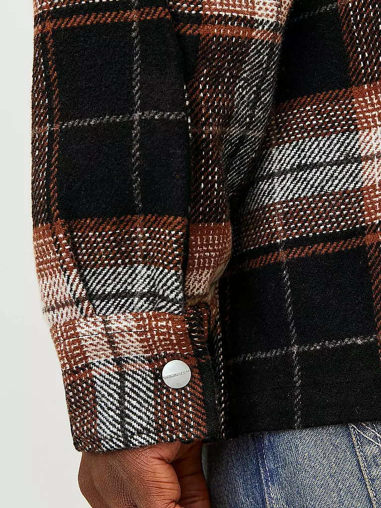 JACK & JONES | Hemd Overshirt JORVESTERBRO  | Nero