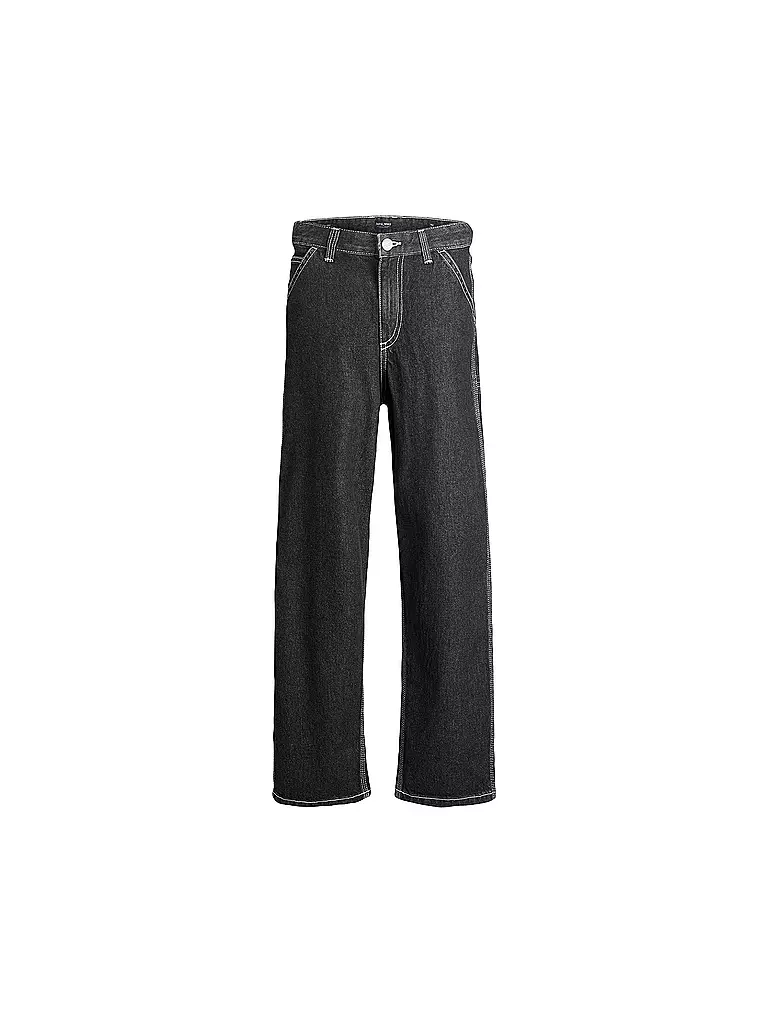 JACK & JONES | Jeans Baggy Fit JJIALEX da ragazzo | Nero