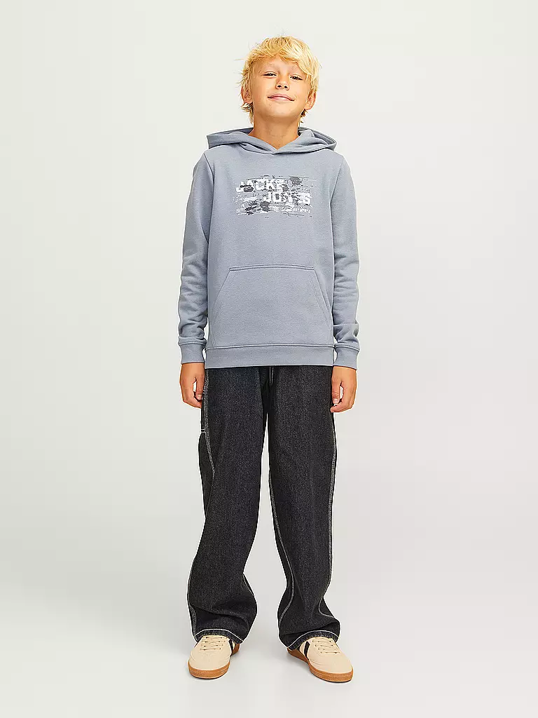 JACK & JONES | Jeans Baggy Fit JJIALEX da ragazzo | Nero