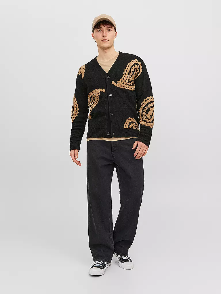 JACK & JONES | Jeans Baggy Fit JJIALEX JJORIGINAL | Nero