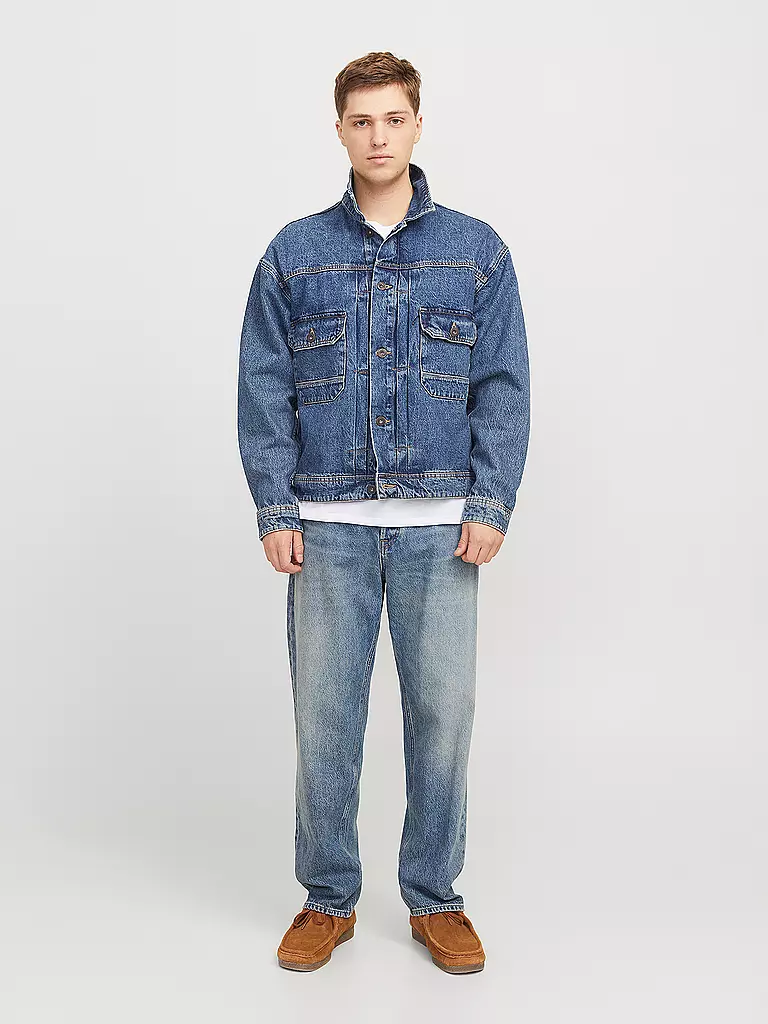 JACK & JONES | Jeans Baggy Fit JJIEDDIE JJIORIGINAL | Blu