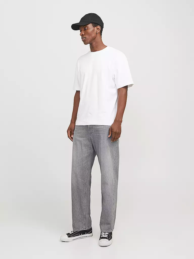 JACK & JONES | Jeans Baggy Fit JJIEDDIE JJIORIGINAL | Grigio