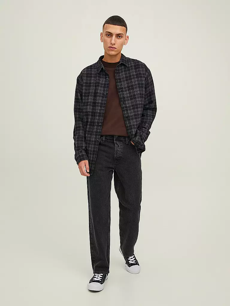 JACK & JONES | Jeans Loose Fit JJIEDDIE | Nero