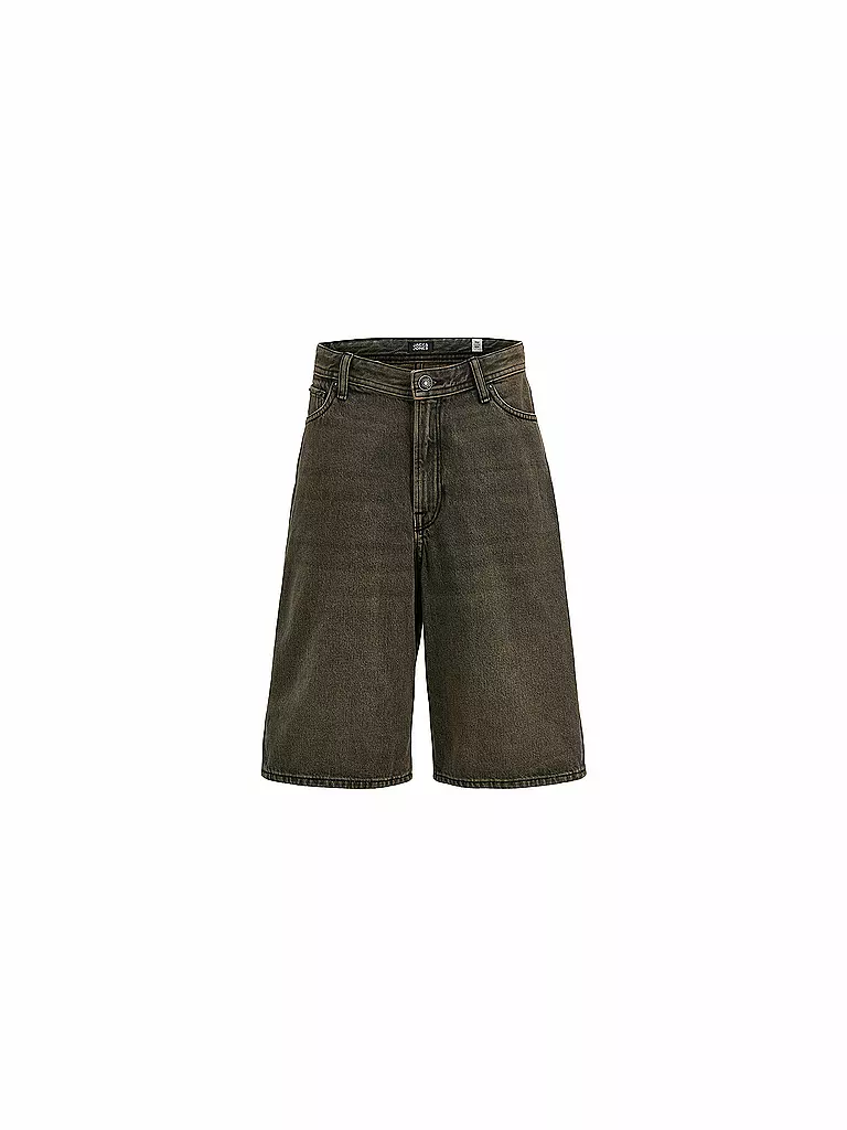 JACK & JONES | Jeans shorts da ragazzo JJIRON JJORIGINAL | Nero