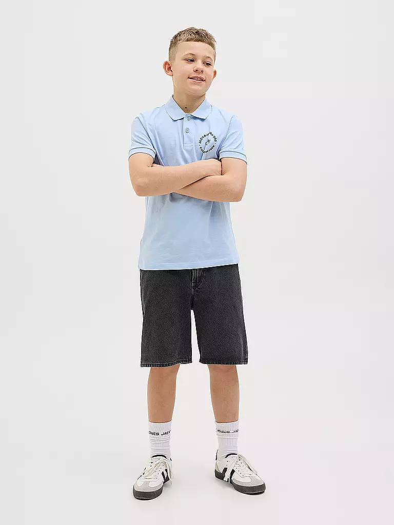 JACK & JONES | Jeans shorts da ragazzo JJITONY JJORIGINAL | Nero