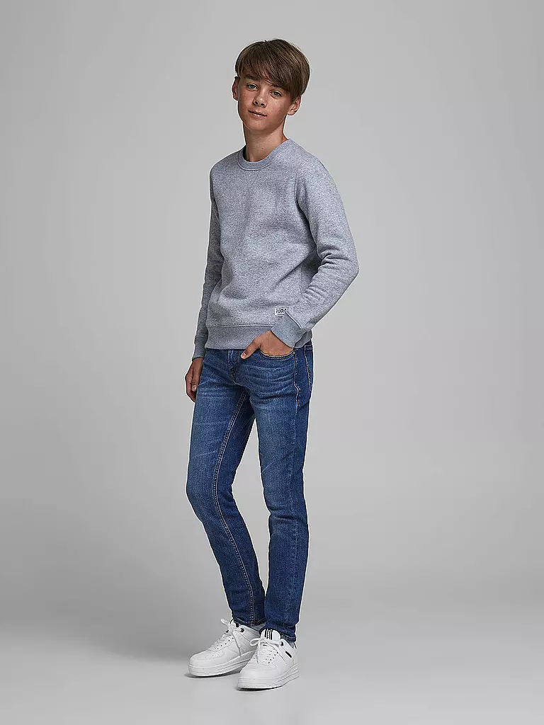 JACK & JONES | Jeans slim fit da ragazzo JJIGLENN JJORIGINAL | Blu