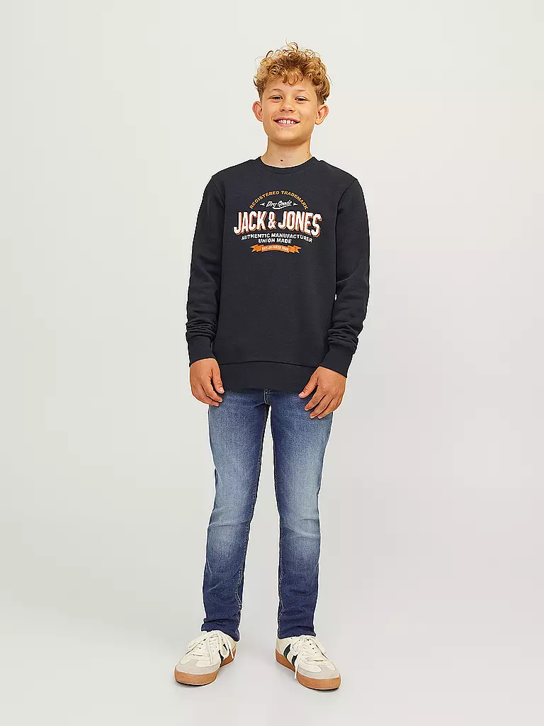 JACK & JONES | Jeans slim fit da ragazzo JJIGLENN | Blu
