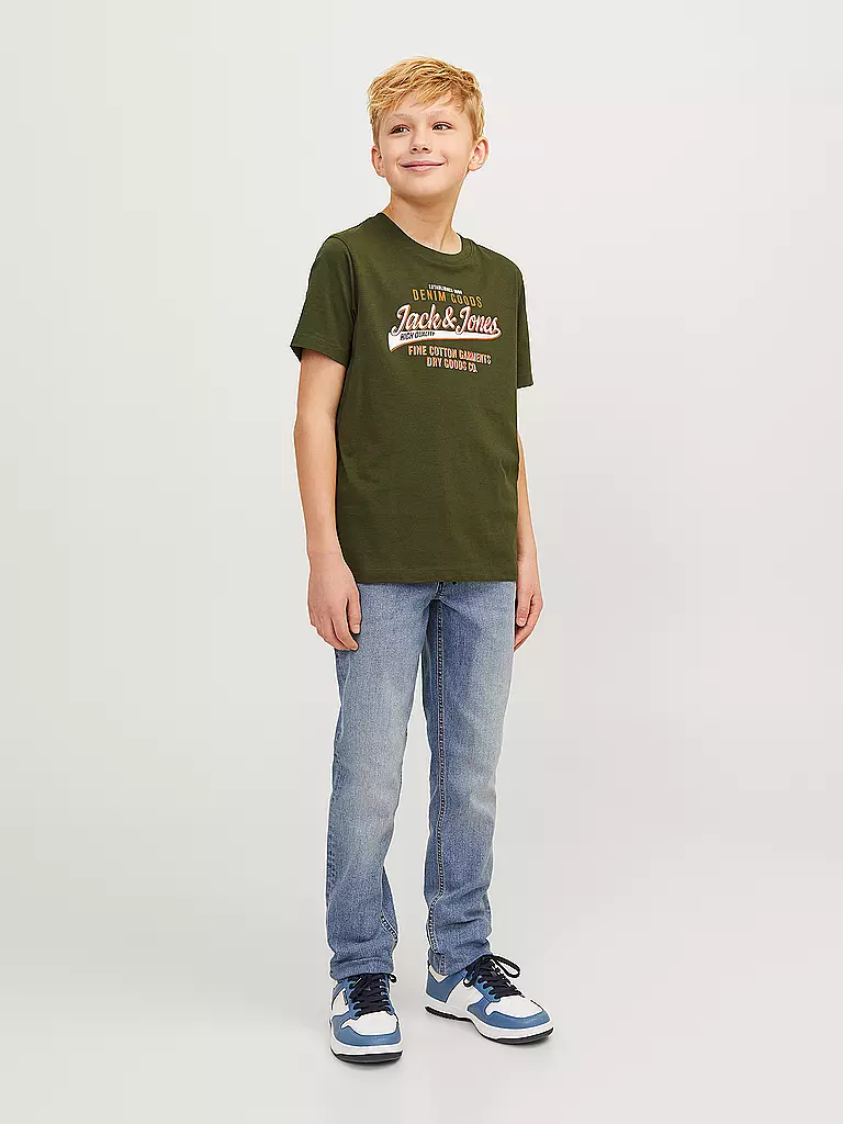 JACK & JONES | Jeans slim fit da ragazzo JJIGLENN | Blu