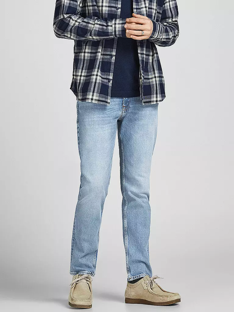 JACK & JONES | Jeans Slim Fit JJIGLENN  | Blu