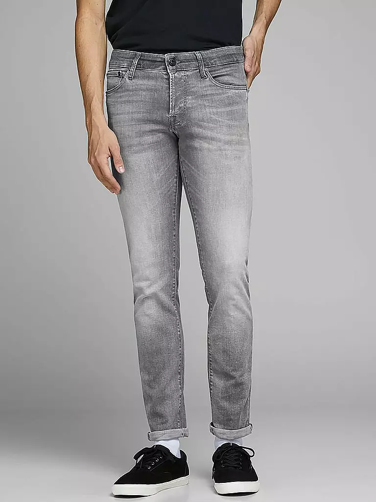 JACK & JONES | Jeans Slim Fit JJIGLENN JJICON | Grigio