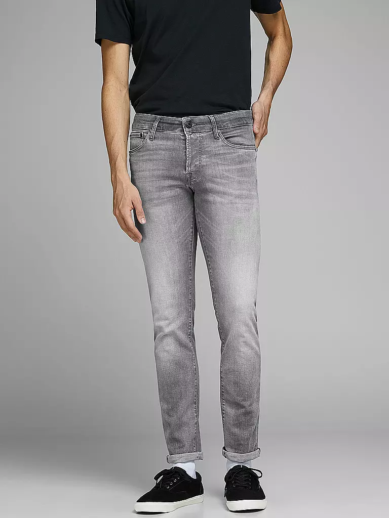 JACK & JONES | Jeans Slim Fit JJIGLENN JJICON | Grigio