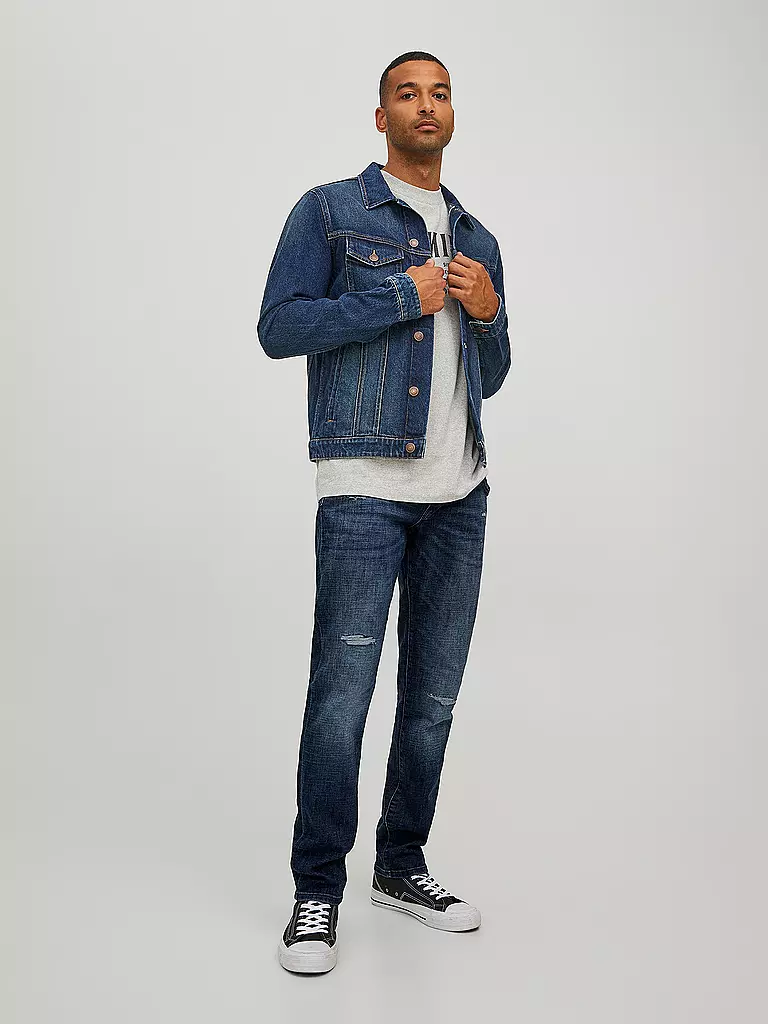 JACK & JONES | Jeans Slim Fit JJIGLENN | Blu scuro
