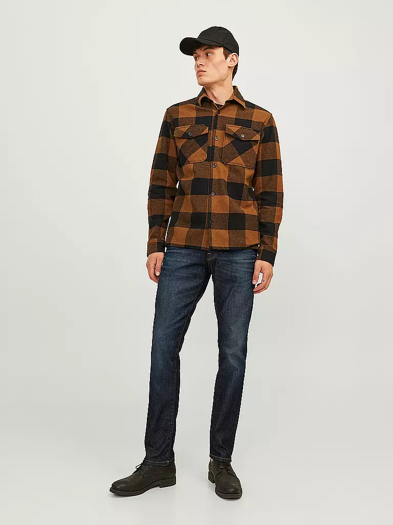JACK & JONES | Jeans Slim Fit JJIGLENN | Blu scuro