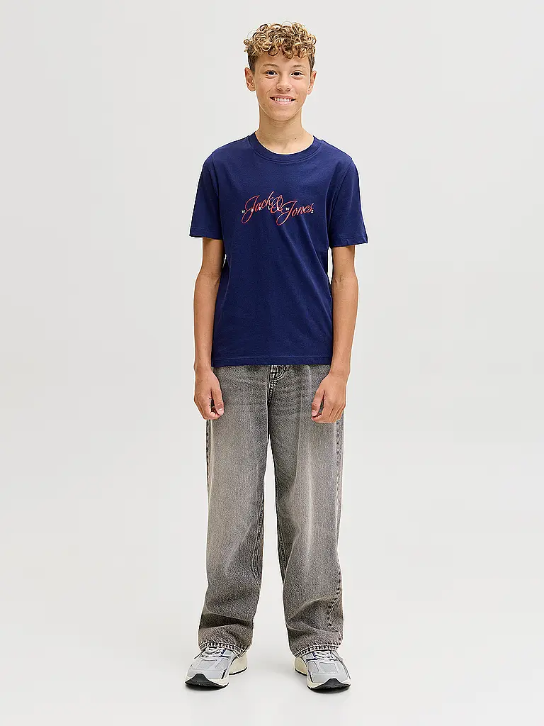 JACK & JONES | Jeans Tapered Fit JJIALEX da ragazzo | Grigio
