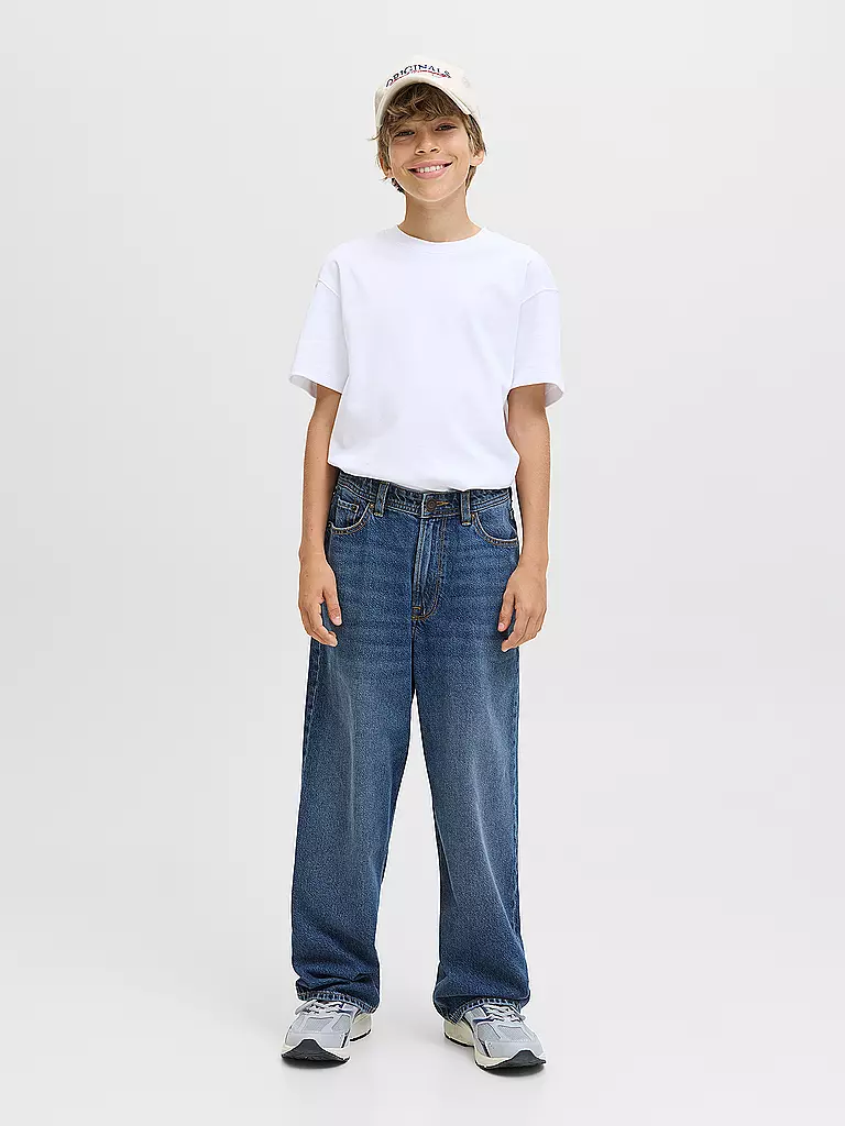 JACK & JONES | Jeans Tapered Fit JJIRON da ragazzo | Blu