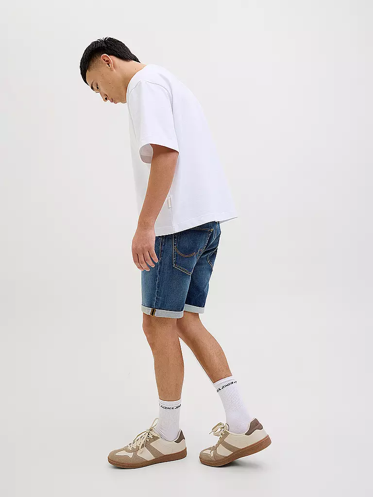 JACK & JONES | Jeansshorts JJIRICK JJICON | Blu