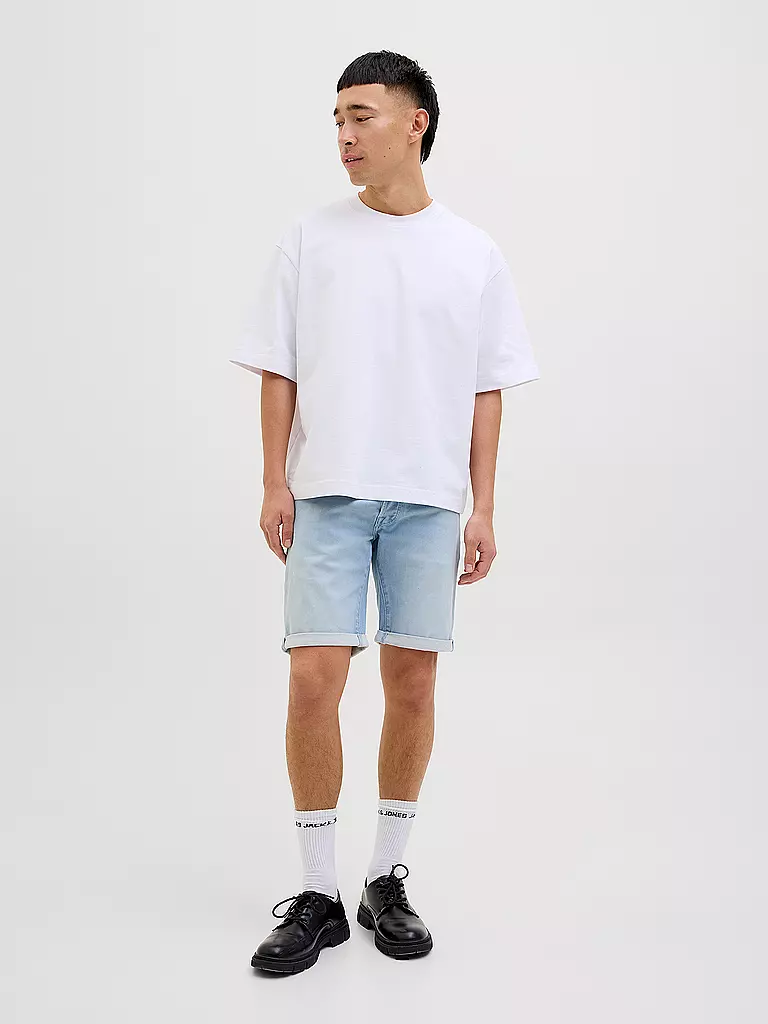 JACK & JONES | Jeansshorts JJIRICK | Blu chiaro