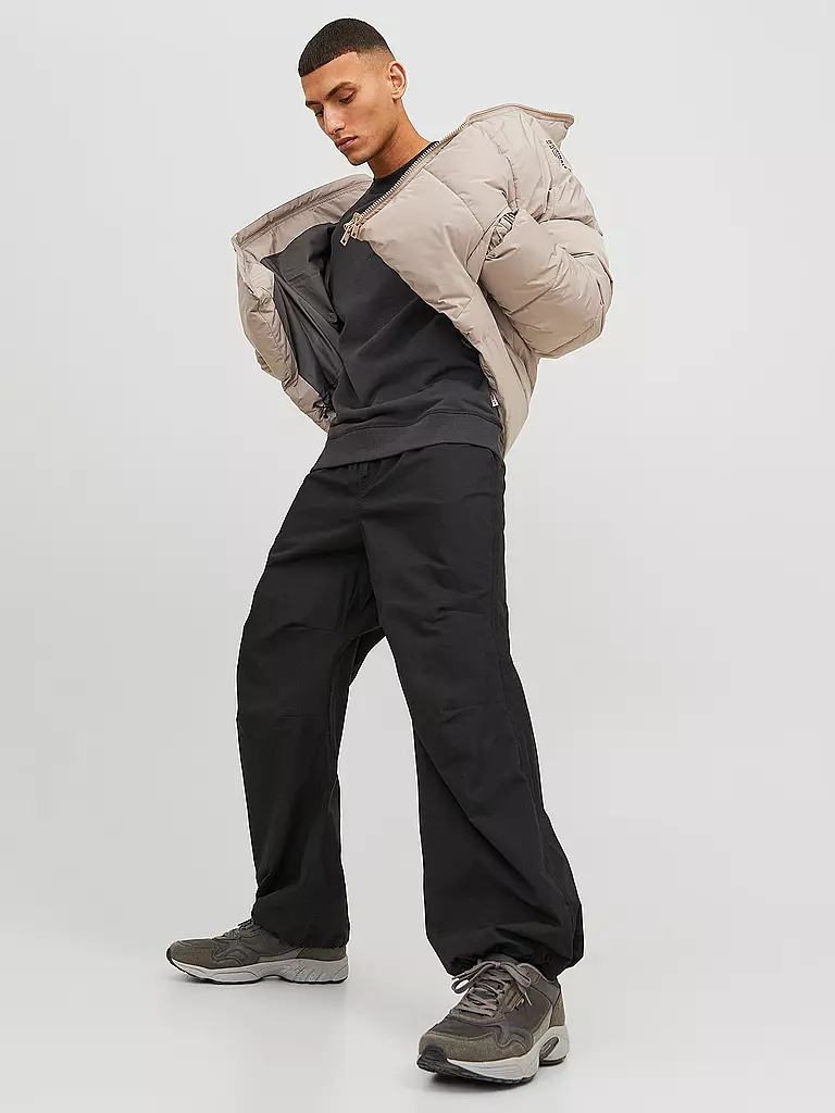 JACK & JONES | Jogginghose JPSTPARACHUTE JJPANT | Nero