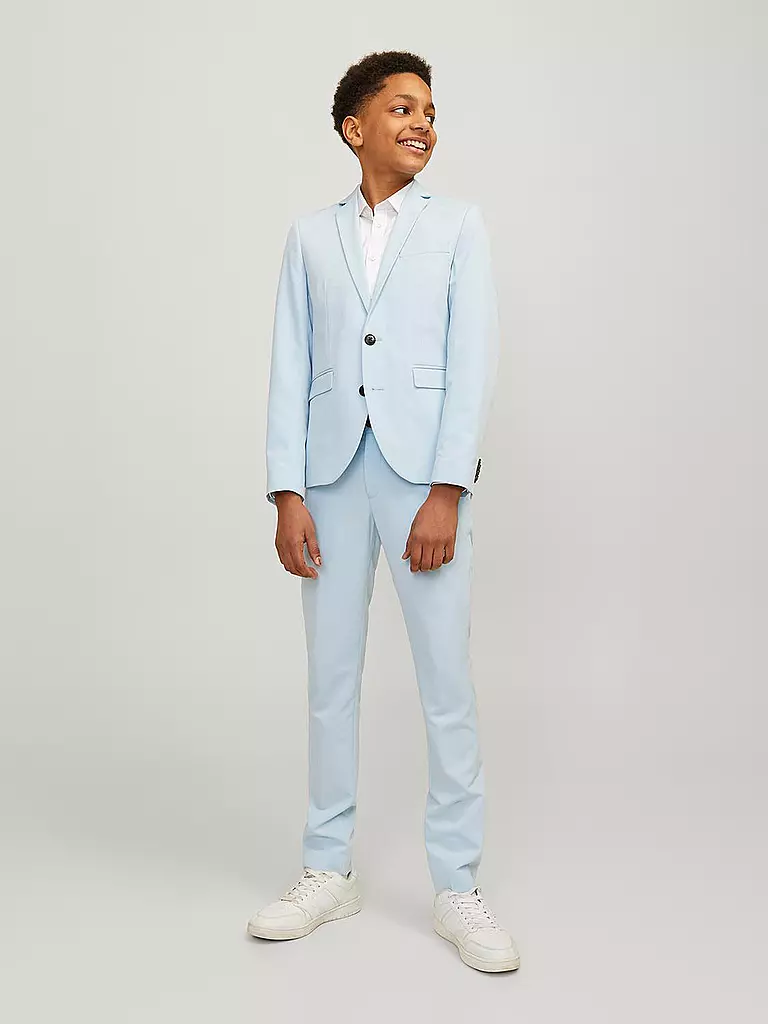 JACK & JONES | Jungen Anzughose JPRSOLAR Slim Fit | Blu chiaro