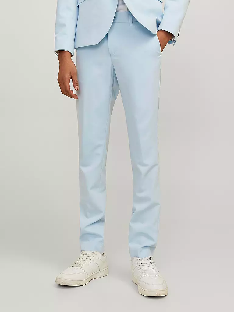 JACK & JONES | Jungen Anzughose JPRSOLAR Slim Fit | Blu chiaro