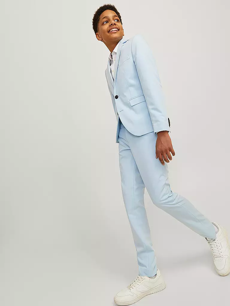 JACK & JONES | Jungen Anzughose JPRSOLAR Slim Fit | Blu chiaro