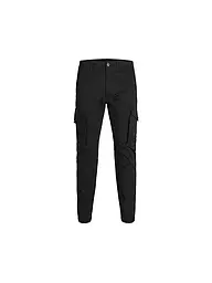 JACK & JONES | Jungen Cargohose Slim Fi  JPSTPAUL  | Nero