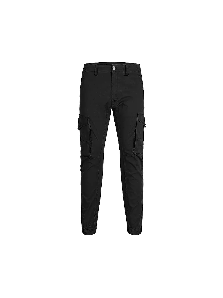 JACK & JONES | Jungen Cargohose Slim Fi  JPSTPAUL  | Nero
