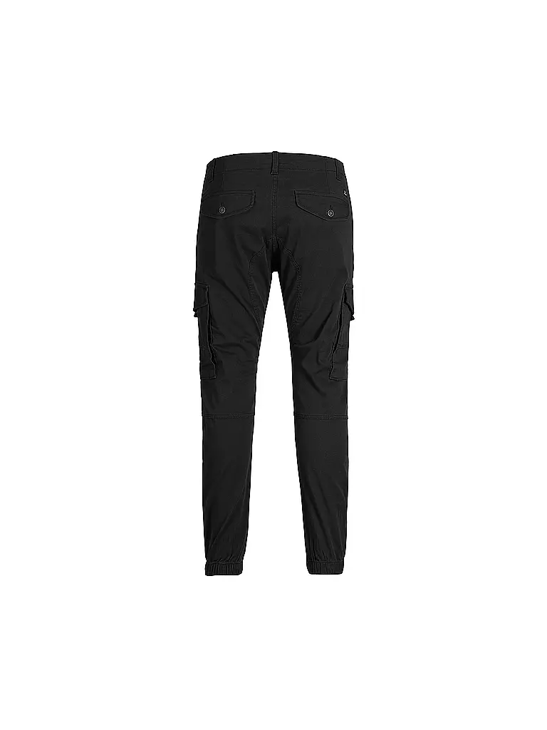 JACK & JONES | Jungen Cargohose Slim Fi  JPSTPAUL  | Nero