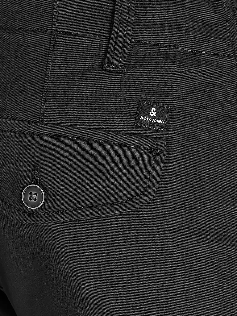 JACK & JONES | Jungen Cargohose Slim Fi  JPSTPAUL  | Nero