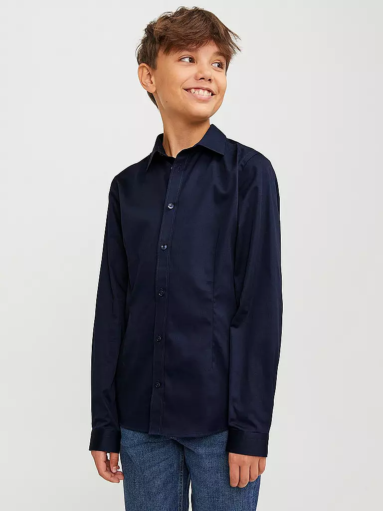 JACK & JONES | Jungen Hemd JJIPARMA | Blu scuro