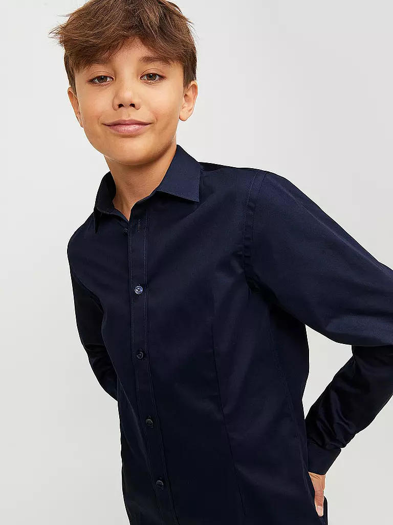JACK & JONES | Jungen Hemd JJIPARMA | Blu scuro