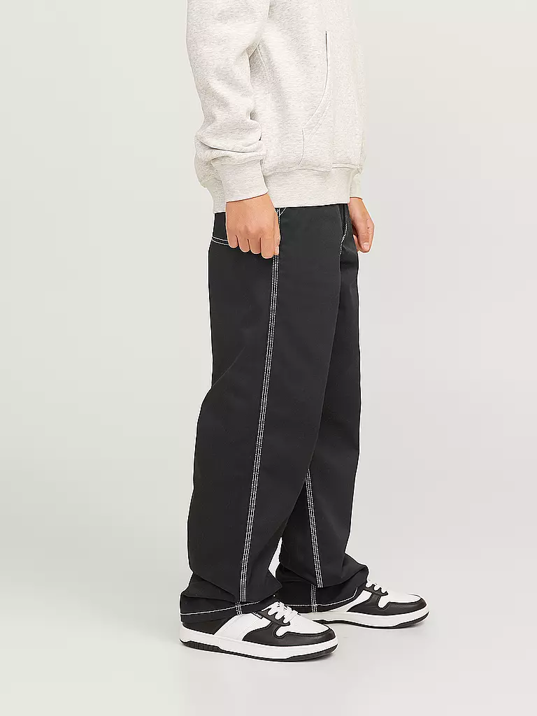 JACK & JONES | Jungen Hose JPSTALEX JJCONTRAST | Nero