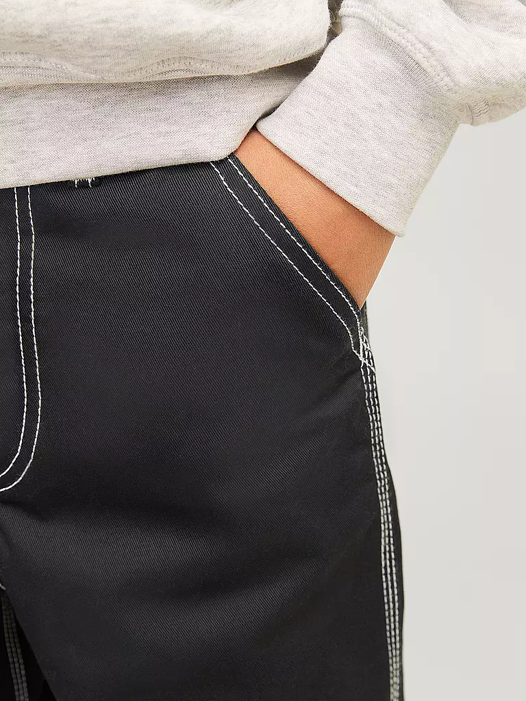 JACK & JONES | Jungen Hose JPSTALEX JJCONTRAST | Nero