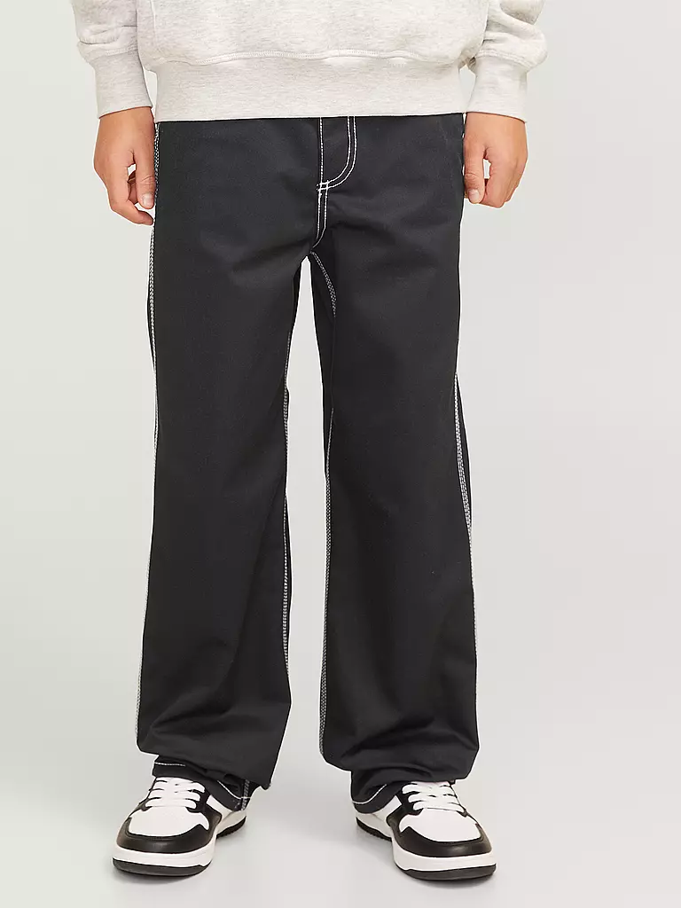 JACK & JONES | Jungen Hose JPSTALEX JJCONTRAST | Nero
