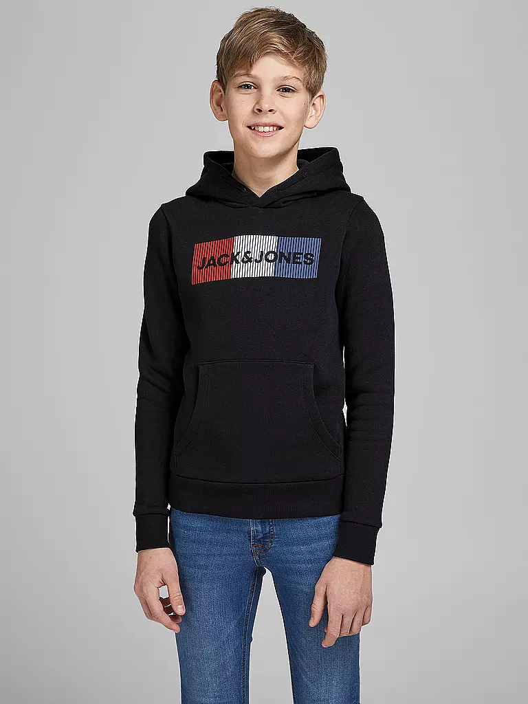 JACK & JONES | Jungen Kapuzensweater " JJECORP " | Nero
