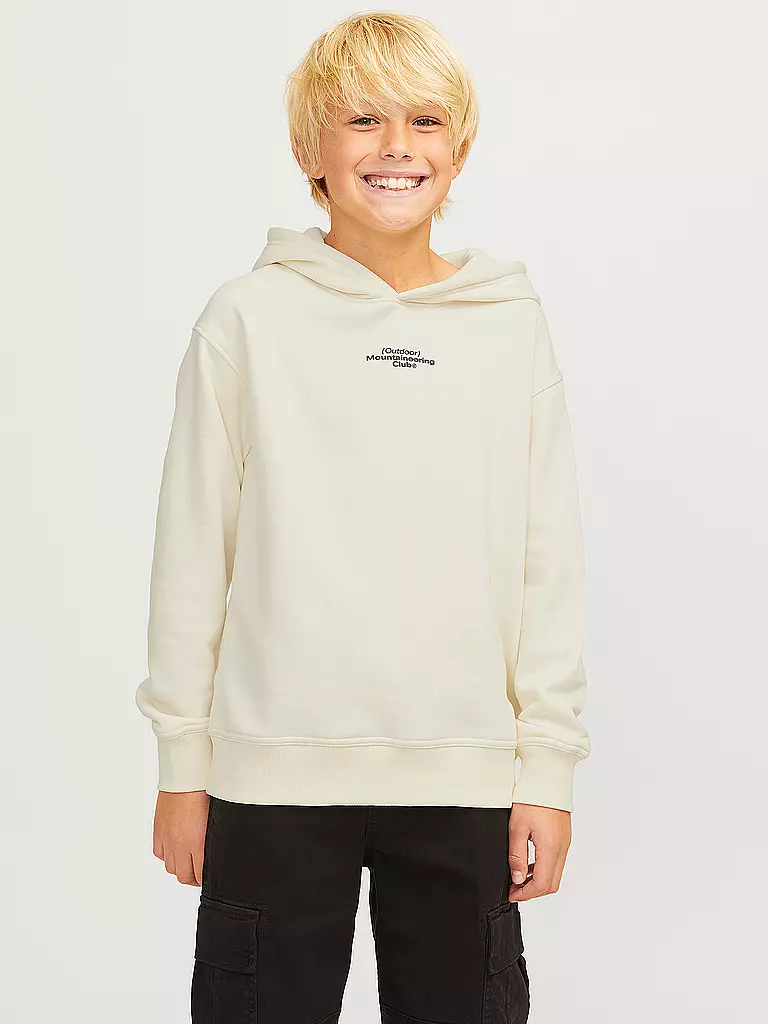 JACK & JONES | Jungen Kapuzensweater - Hoodie JCOALPHA MOUNTAIN | Beige