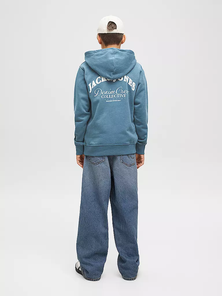 JACK & JONES | Jungen Kapuzensweater - Hoodie JJEBRANDES | Petrolio