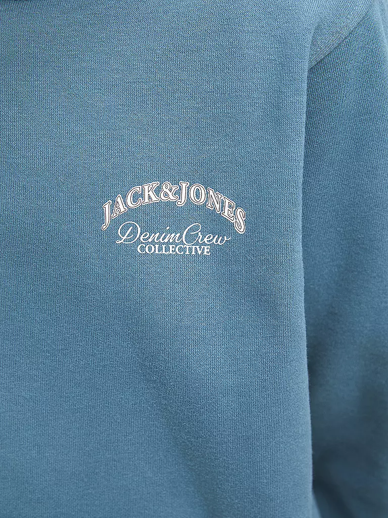 JACK & JONES | Jungen Kapuzensweater - Hoodie JJEBRANDES | Petrolio