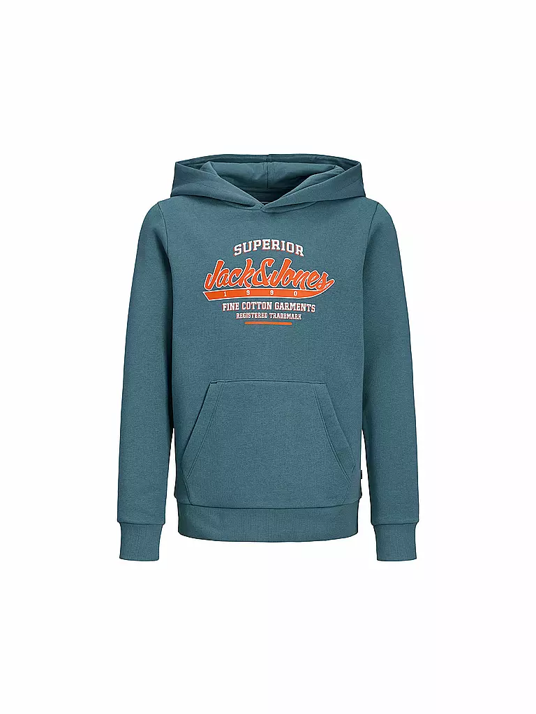 JACK & JONES | Jungen Kapuzensweater - Hoodie JJELOGO | Petrolio