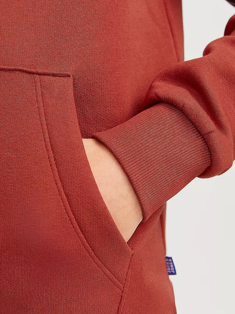 JACK & JONES | Jungen Kapuzensweater - Hoodie JJELOGO | Rosso