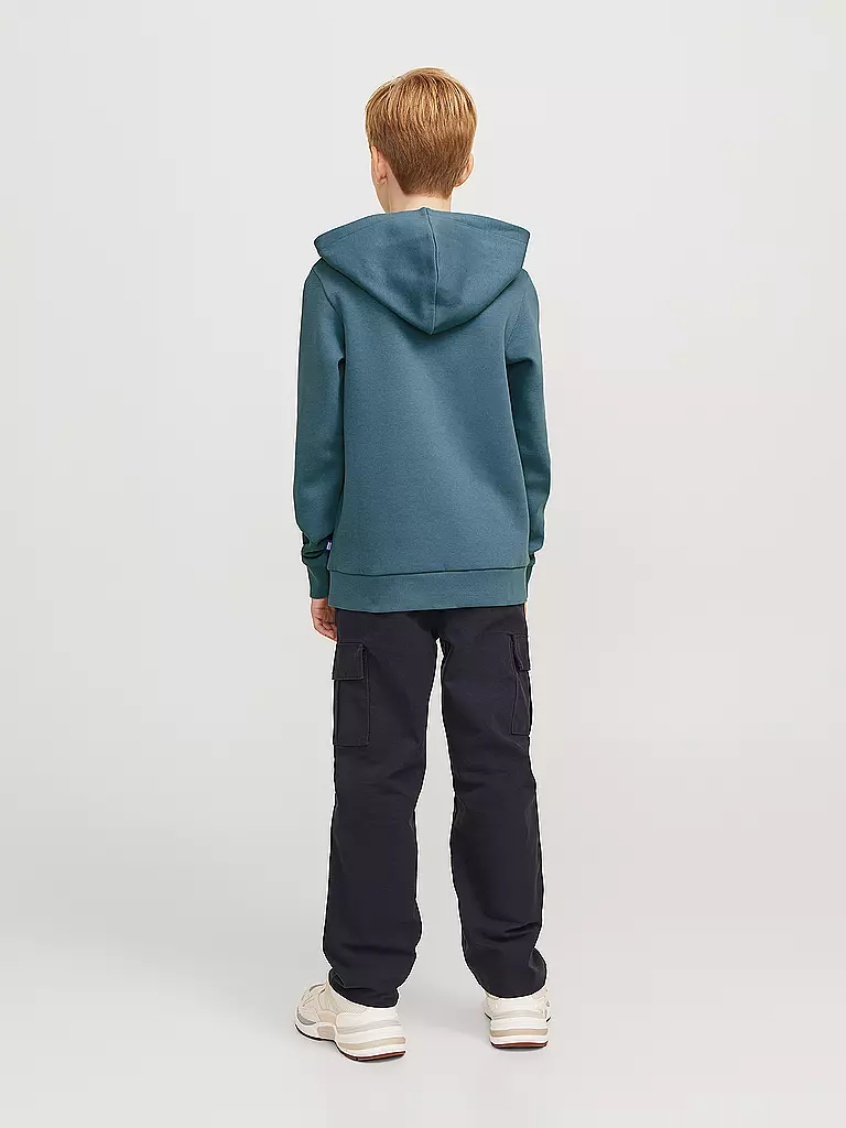 JACK & JONES | Jungen Kapuzensweater - Hoodie JJELOGO | Petrolio