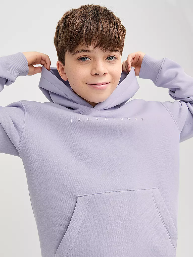 JACK & JONES | Jungen Kapuzensweater - Hoodie JJESTAR | Lilla