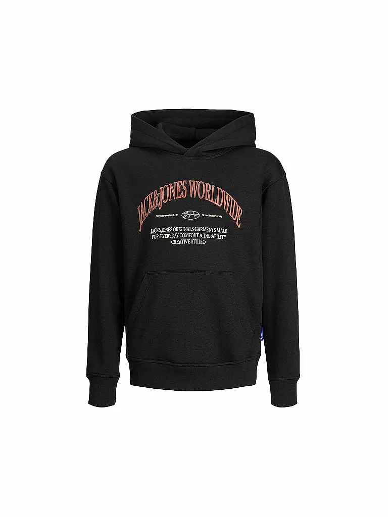JACK & JONES | Jungen Kapuzensweater - Hoodie JORFREDERIKSBERG | Nero