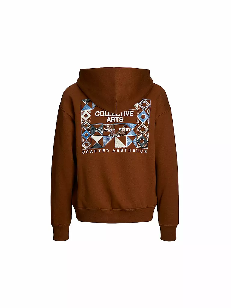 JACK & JONES | Jungen Kapuzensweater - Hoodie JORNOHO  | Marrone