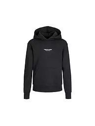 JACK & JONES | Felpa con cappuccio da ragazzo - Hoodie JORVESTERBRO | Nero